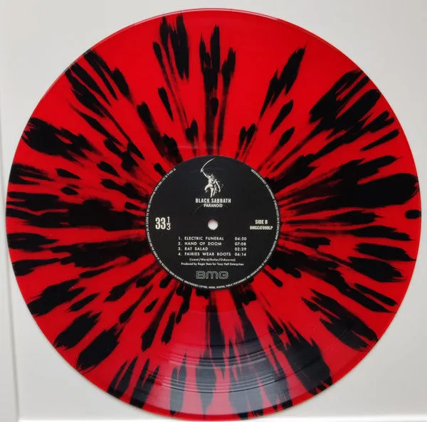 Black Sabbath Paranoid LP rosso RSD 2024 tiratura 2000