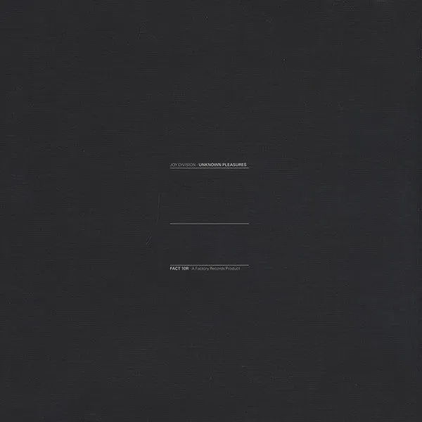 Joy Division Unknown Pleasures vinile 180g rimasterizzato