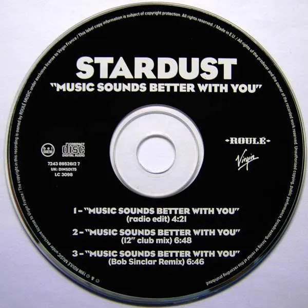 Stardust Music Sounds Better With You CD singolo usato