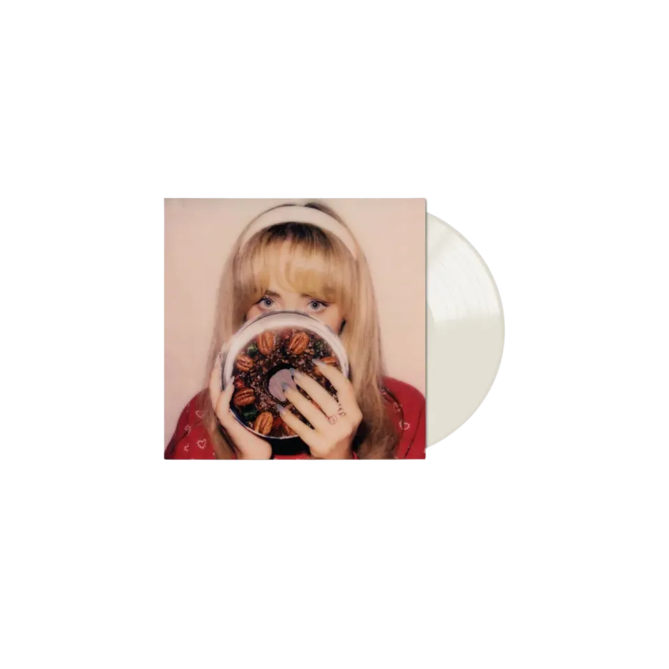 Polydor Sabrina Carpenter Fruitcake LP milky clear natalizio