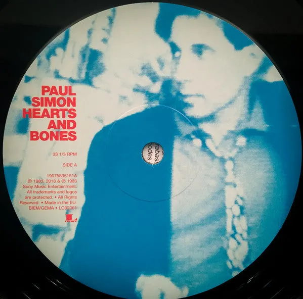 Paul Simon Hearts And Bones LP ristampa mint