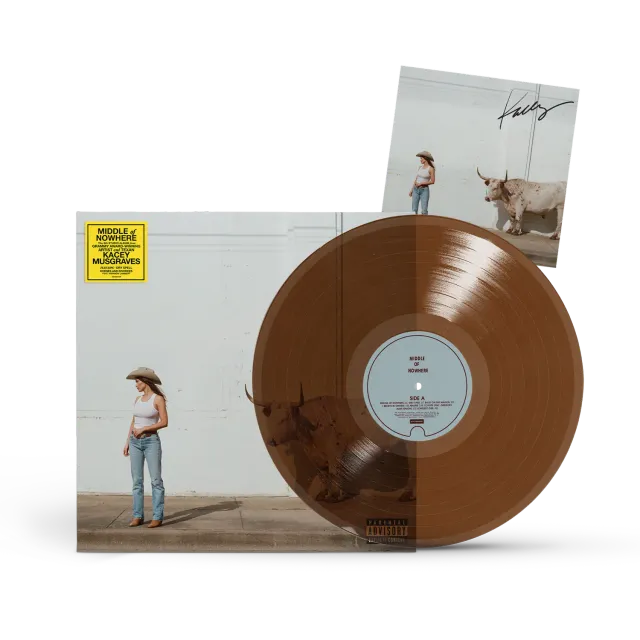 Polydor Middle of Nowhere vinile whiskey + art card