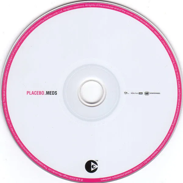 Placebo Meds CD album alternative rock 2006