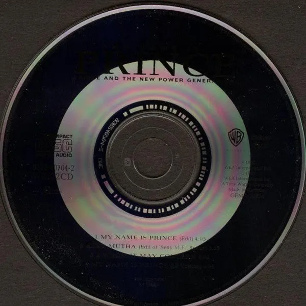 Prince My Name Is Prince CD singolo 1992 funk