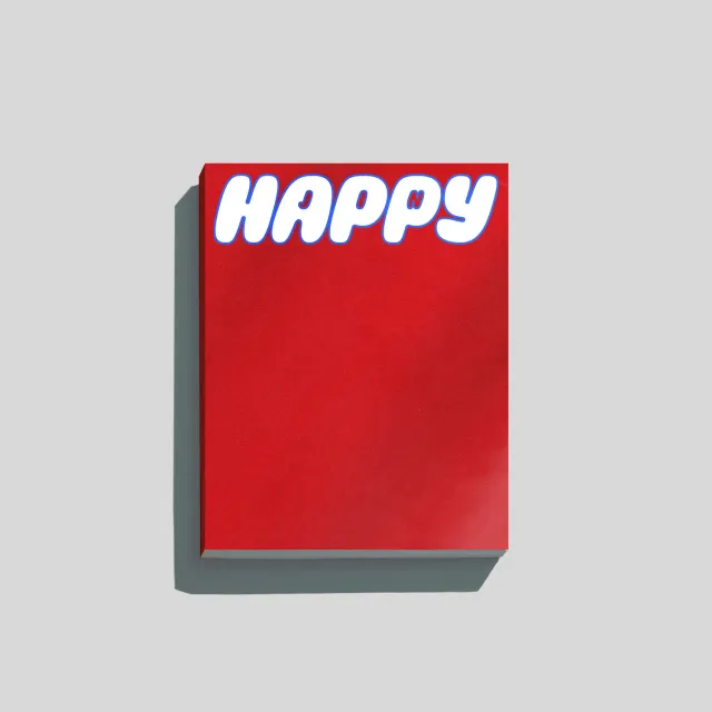 Jin Happy Ver. 1 Journey CD album 88 pagine