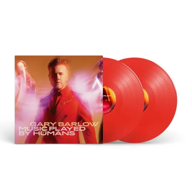 Gary Barlow Music Played By Humans doppio vinile rosso 2LP