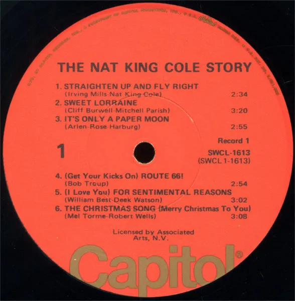 Nat King Cole Story cofanetto 3xLP box set NM