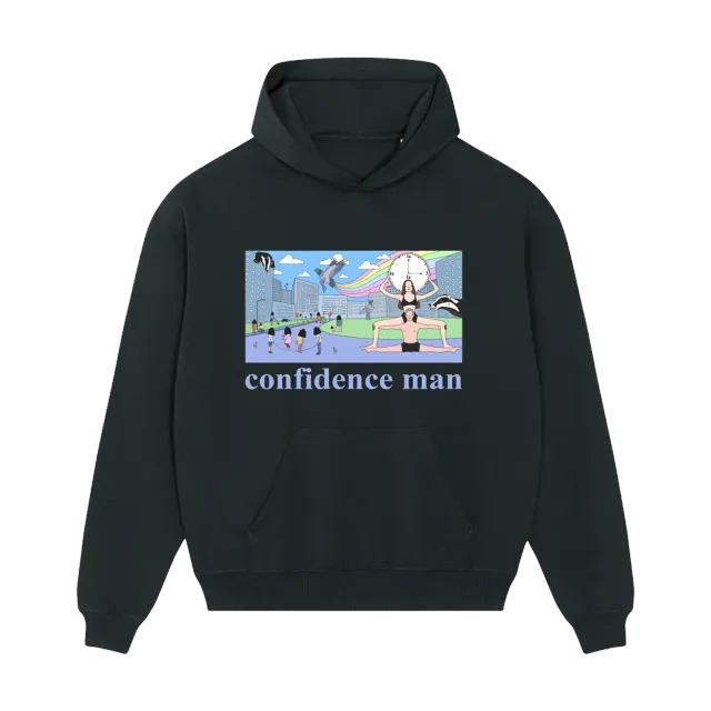 3AM La La La felpa hoodie stampa frontale