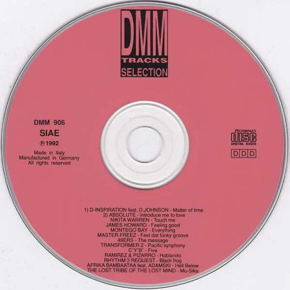 Various The Dynamic Compilation CD compilation house 1992