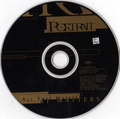 Portrait All That Matters CD album R&B 1995