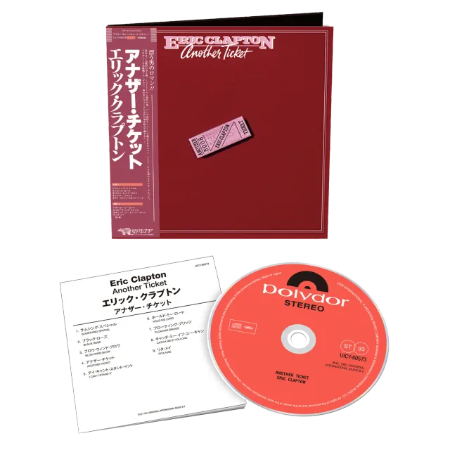 Eric Clapton Another Ticket SHM-CD giapponese