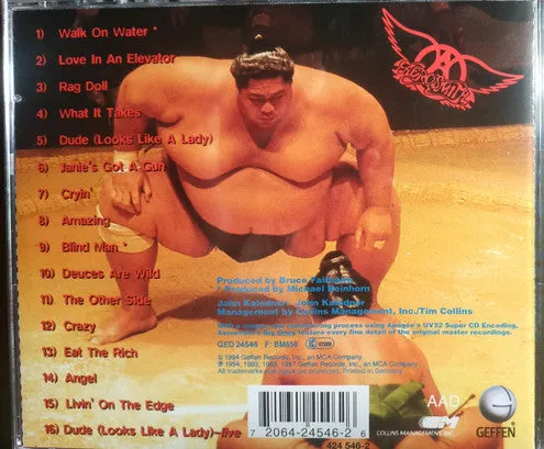 Aerosmith Big Ones CD compilation hard rock