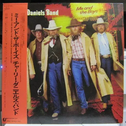 Charlie Daniels Band Me And The Boys vinile LP Japan