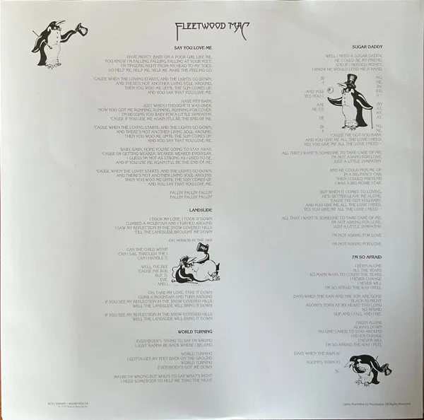 Fleetwood Mac vinile LP album rosso rubino ristampa