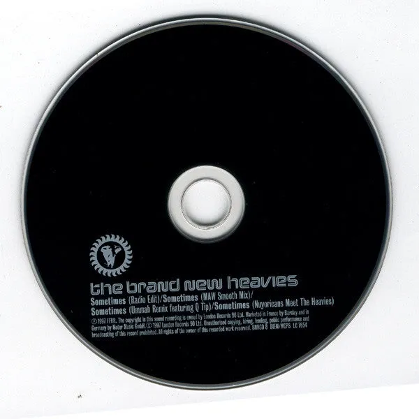 Brand New Heavies Sometimes CD single acid jazz NM