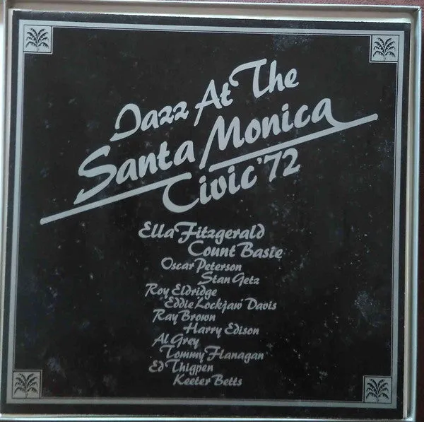 Various Jazz Santa Monica Civic 72 box 3 LP big band