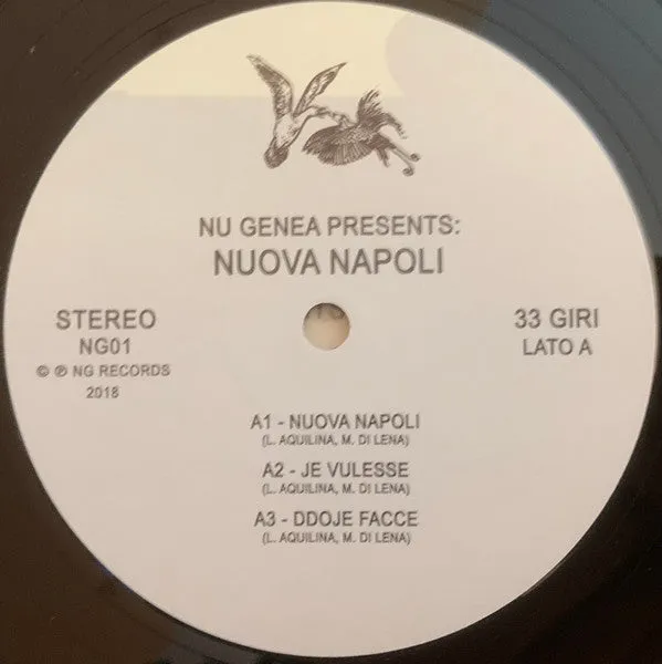Nu Genea Nuova Napoli vinile LP ristampa 2022 Mint