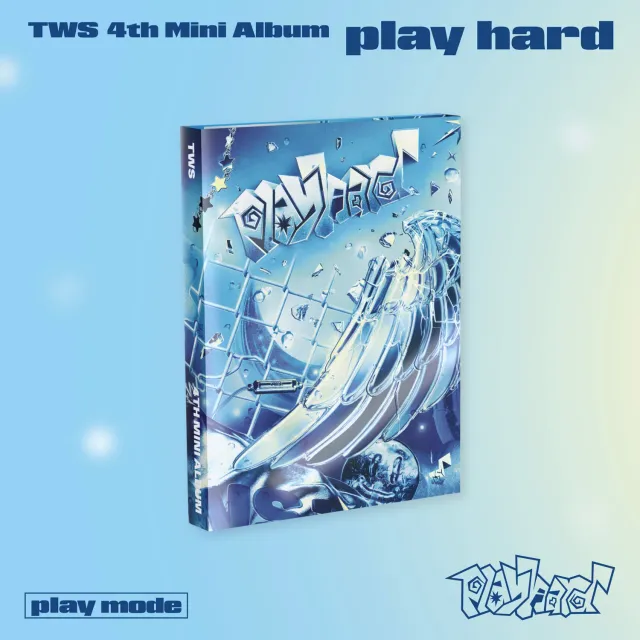 TWS Play Hard 4th Mini Album CD play mode con photocard