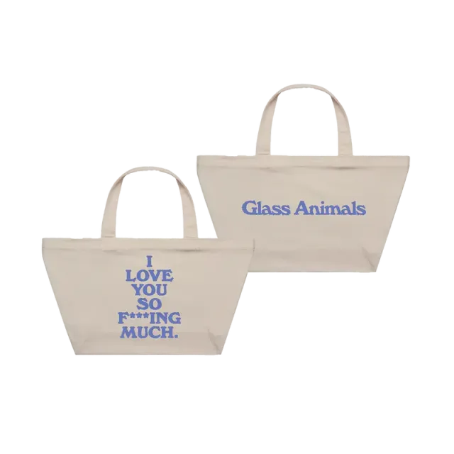 Glass Animals ILYSFM Tote Bag Jumbo Naturale Cotone