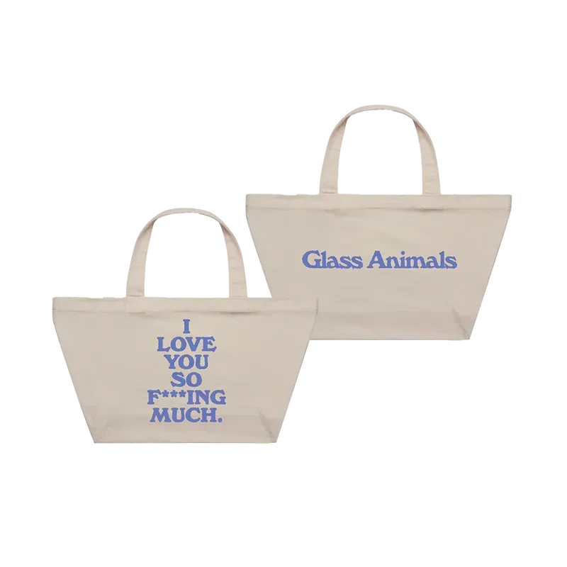 Glass Animals ILYSFM Tote Bag Jumbo Naturale Cotone