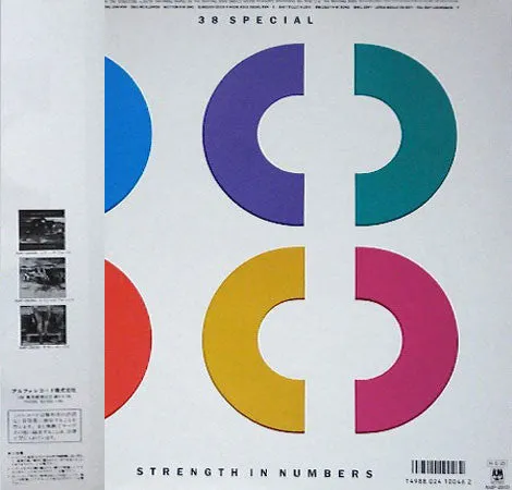 38 Special Strength In Numbers LP vinile Giappone 1986