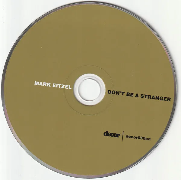 Mark Eitzel Don't Be A Stranger CD album acustico