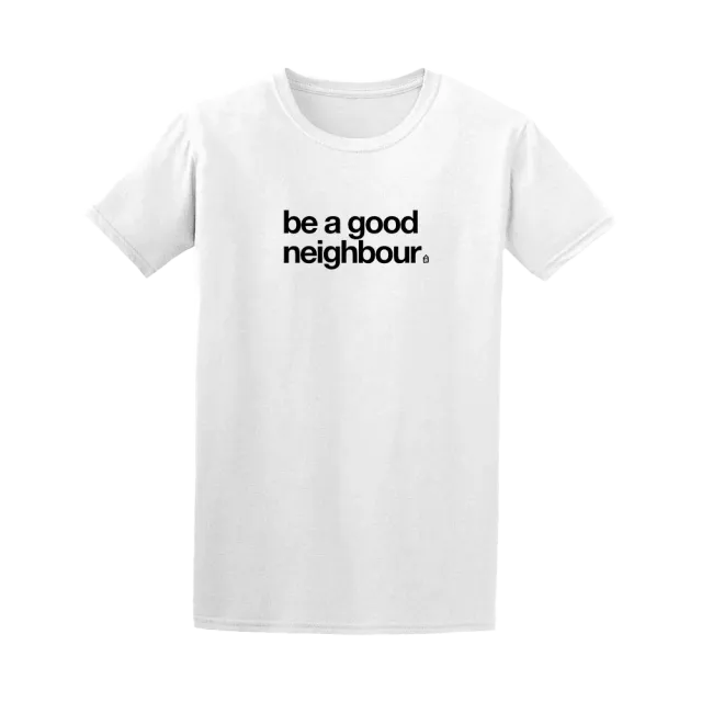 Polydor Be a Good Neighbour maglietta bianca stampa