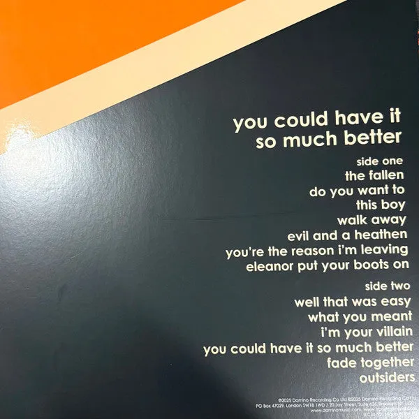 Franz Ferdinand You Could Have It LP vinile arancione