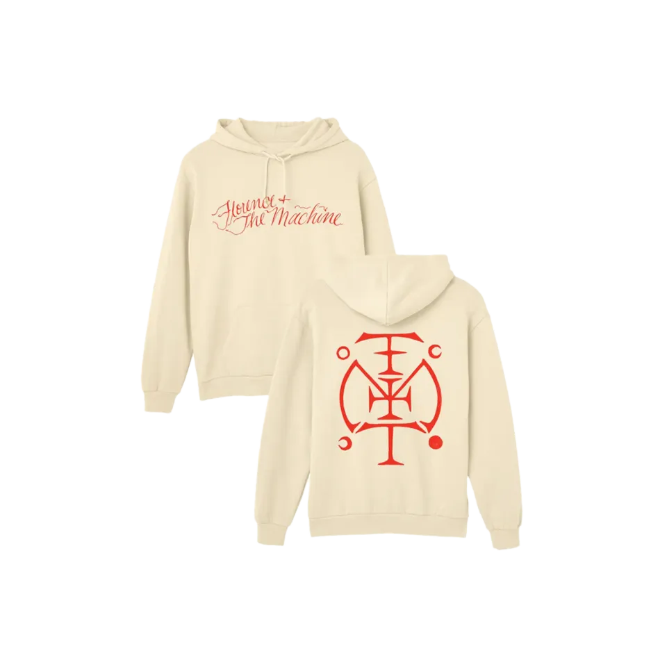 Florence + The Machine Sigil Felpa Hoodie Ecru