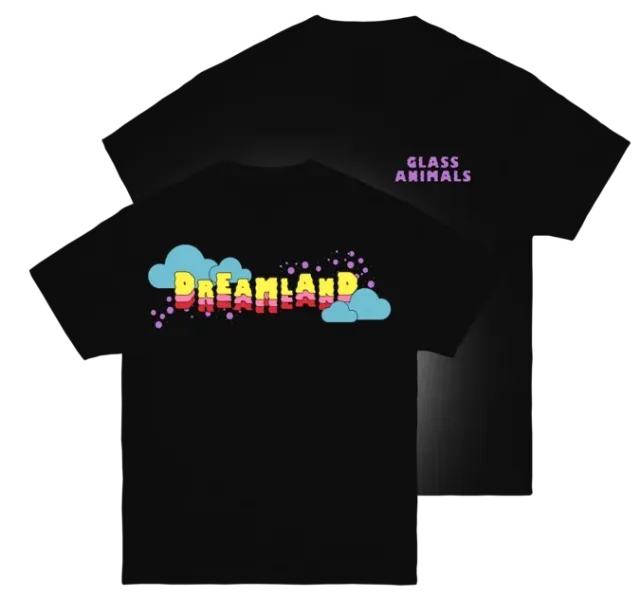 Polydor Dreamland t-shirt nera cotone