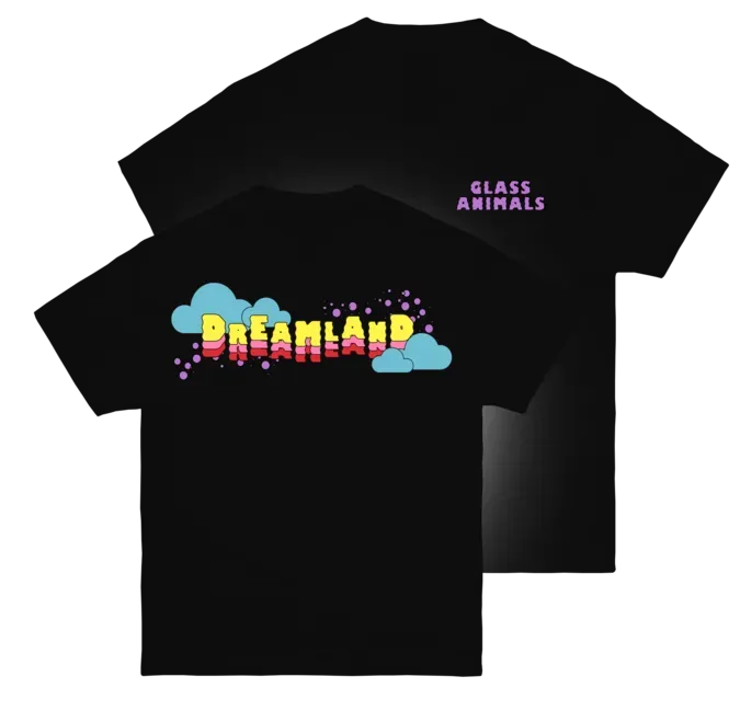 Polydor Dreamland t-shirt nera cotone