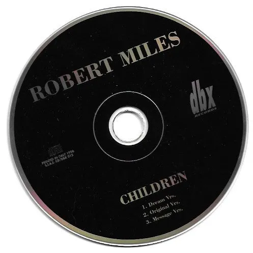 Robert Miles Children CD maxi trance dream version