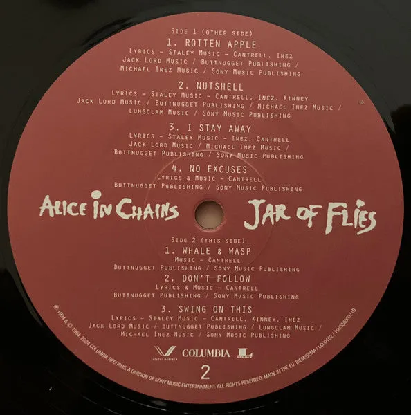 Alice In Chains Jar Of Flies LP vinile remaster EP