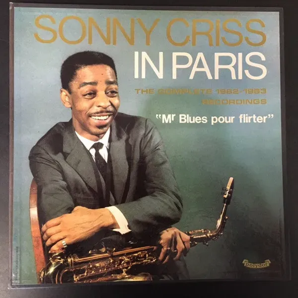 Sonny Criss In Paris 2xLP box hard bop booklet condizioni mint