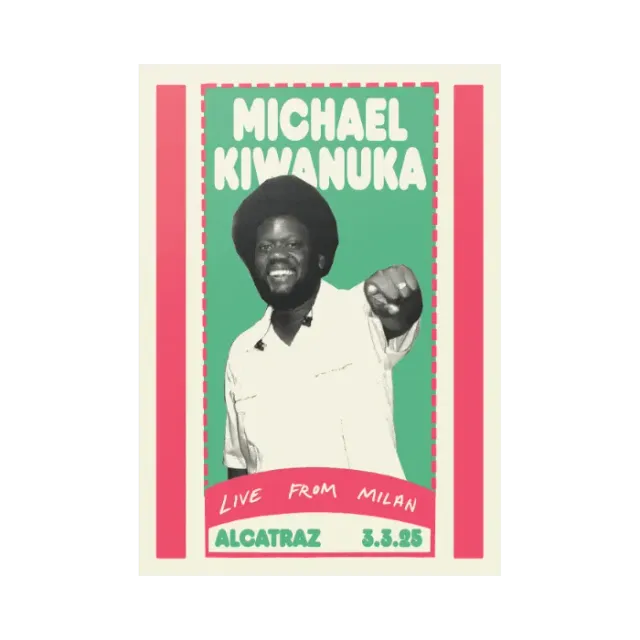Michael Milan poster firmato A2 numerato
