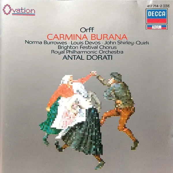 Orff Carmina Burana Dorati CD Decca classica