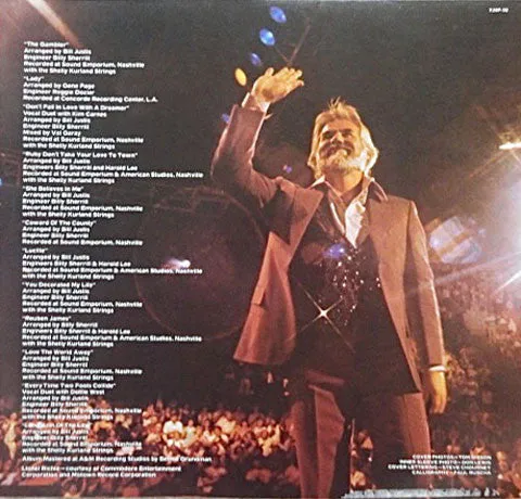Kenny Rogers Greatest Hits vinile LP compilation giapponese