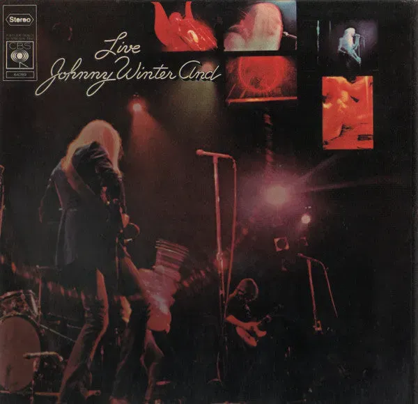 Johnny Winter And Live vinile LP blues rock 1971