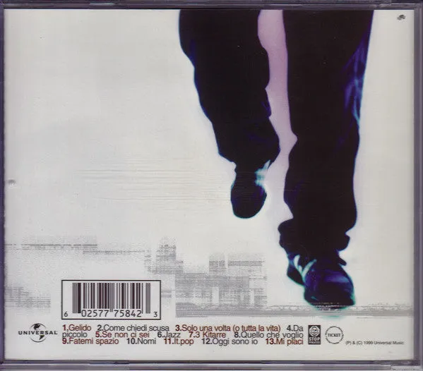 Alex Britti It.Pop CD album pop italiano 1999
