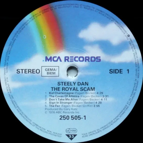Steely Dan The Royal Scam LP ristampa vinile NM