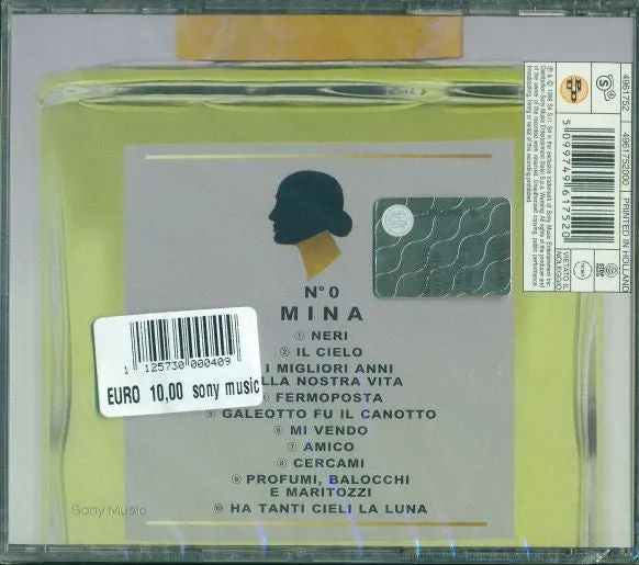 Mina N° 0 CD album pop 1999