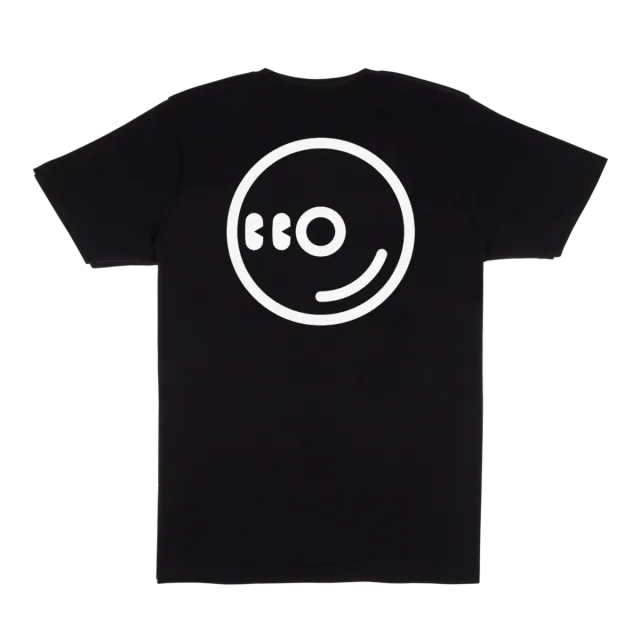 Polydor TEE003 Chaos maglietta nera con stampa retro