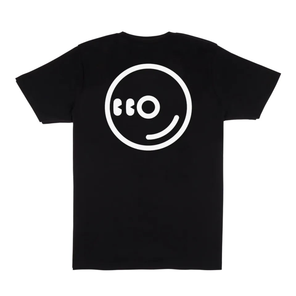 Polydor TEE003 Chaos maglietta nera con stampa retro