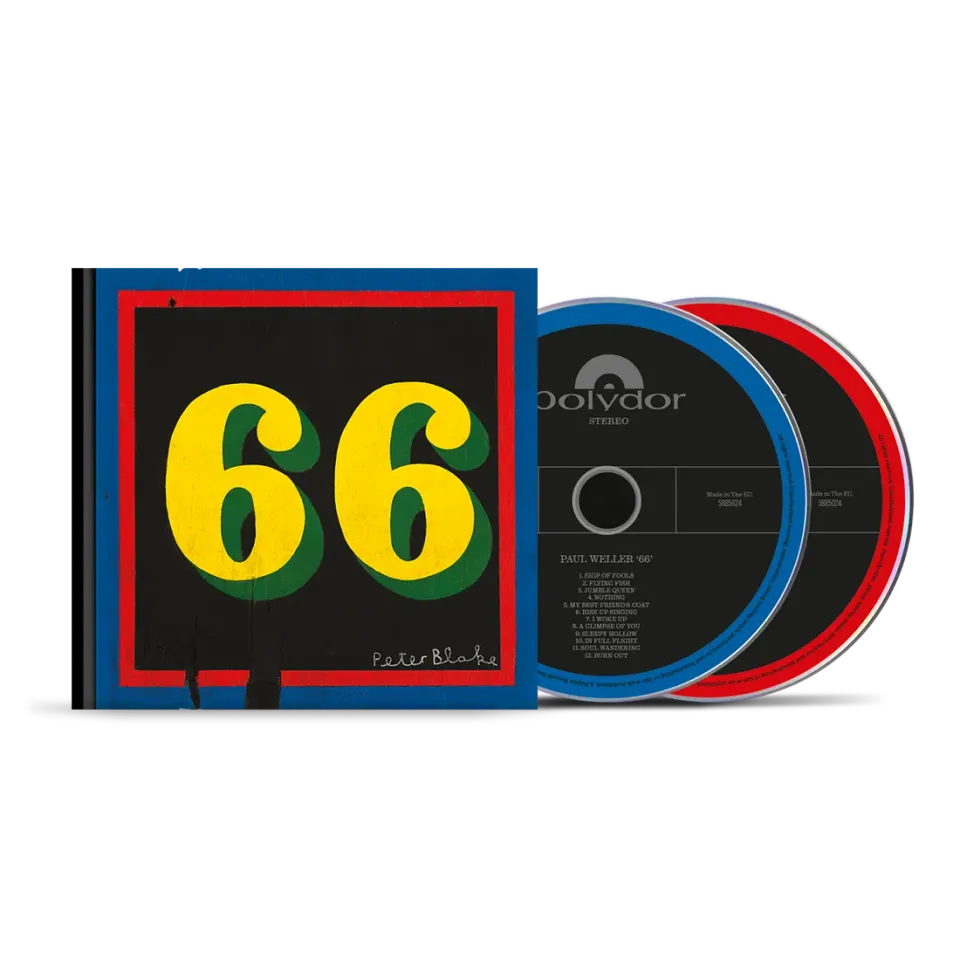 Paul Weller 66 Deluxe CD doppio con 4 bonus tracks