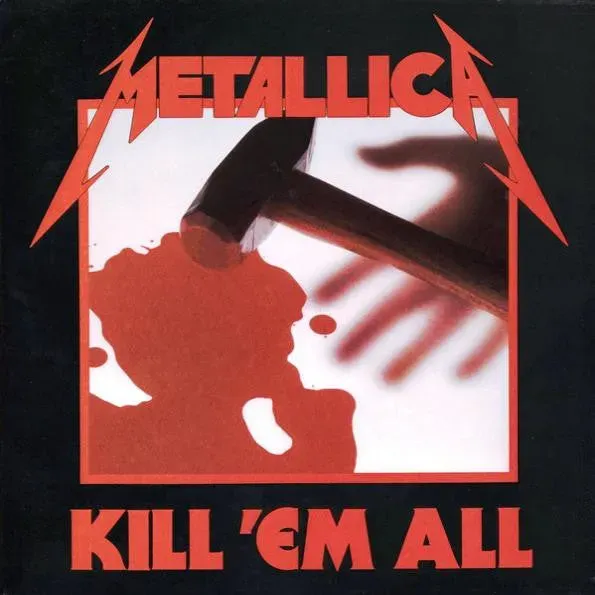 Metallica Kill 'Em All LP rimasterizzato insert 2016