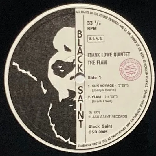 Frank Lowe The Flam LP Free Jazz NM 1976