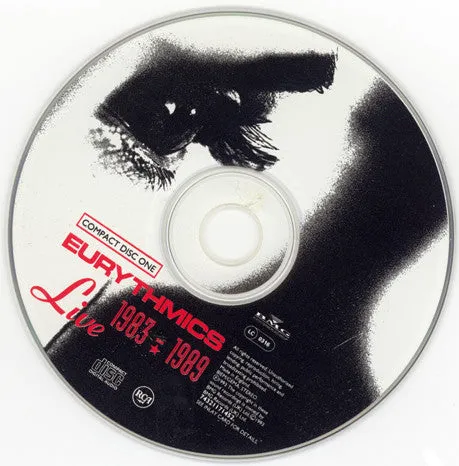 Eurythmics Live 1983-1989 3 CD box usata synth-pop