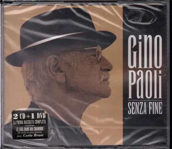 Gino Paoli Senza Fine 2CD+DVD cofanetto 2009