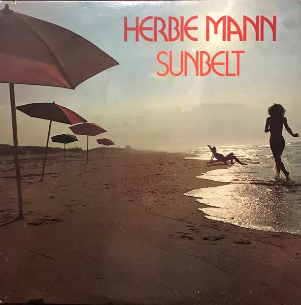 Herbie Mann Sunbelt LP vinile usato latin jazz