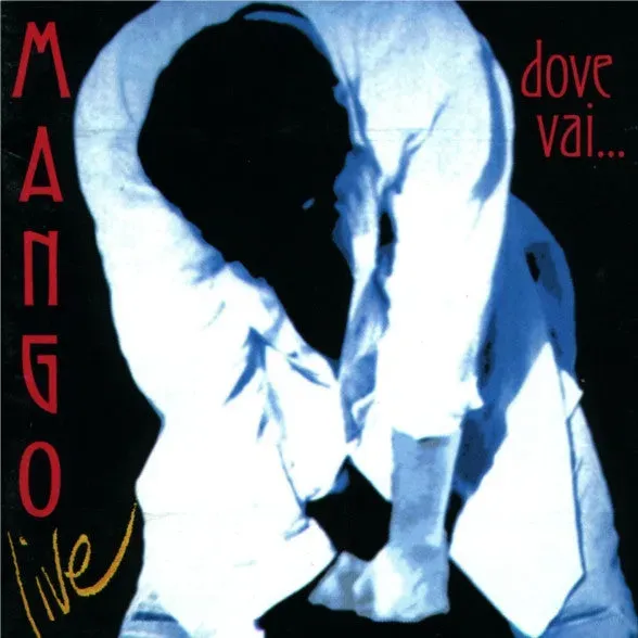 Mango Live Dove Vai CD album ballad VG+